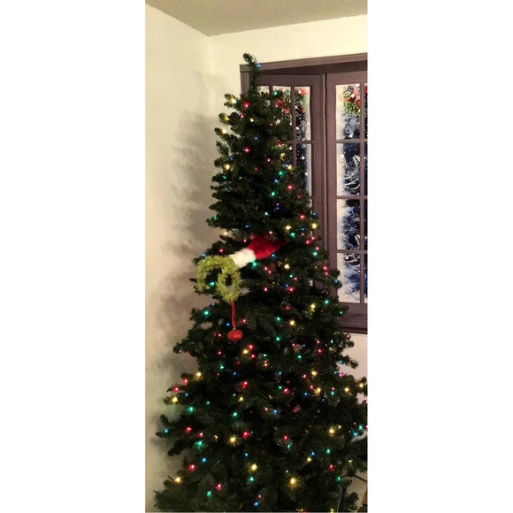 Grinch Stole Christmas Green Hand Holding Ornament Tree Decoration - Picture 2 of 14